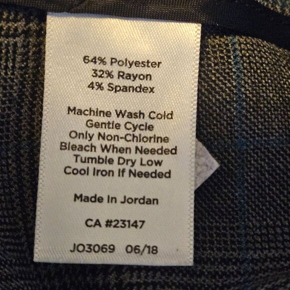 Talbots Women's Gray 14 Straight Leg Pants Tailored Chic Quiet Luxury Normcore - Picture 11 of 14